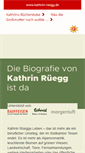 Mobile Screenshot of kathrin-ruegg.de